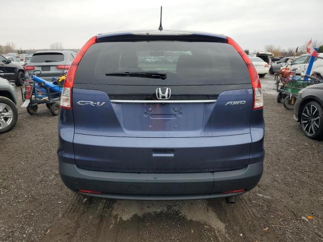 2HKRM4H59EH126189 - 2014 HONDA CR-V EX BLUE photo 6