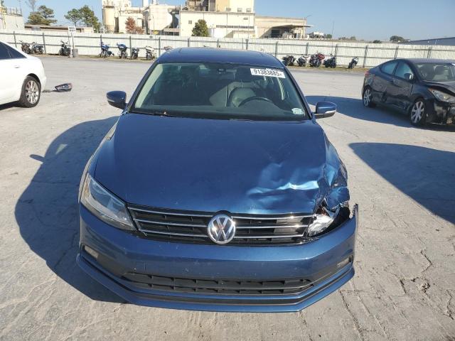 3VWL07AJ4GM245370 - 2016 VOLKSWAGEN JETTA SEL BLUE photo 5