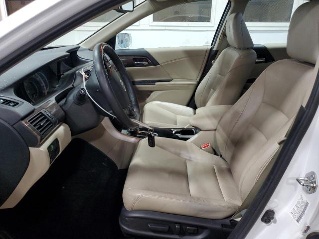 1HGCR3F00GA012585 - 2016 HONDA ACCORD EXL Weiß Foto 7