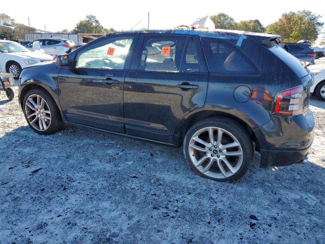2FMDK4AC2ABB32443 - 2010 FORD EDGE SPORT BLACK photo 2
