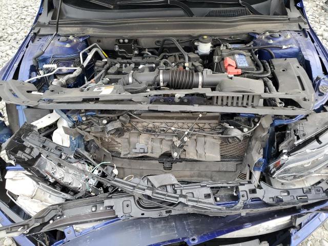 1HGCV1F37NA005169 - 2022 HONDA ACCORD SPORT ლურჯი ფოტო 11