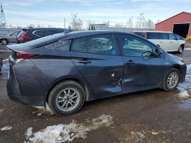 JTDKBRFU6J3071365 - 2018 TOYOTA PRIUS رمادي صورة 3