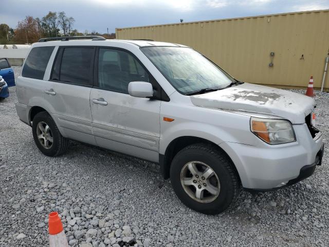 5FNYF18567B012012 - 2007 HONDA PILOT EXL SILVER photo 4