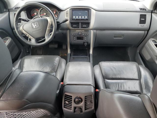 5FNYF18567B012012 - 2007 HONDA PILOT EXL SILVER photo 8