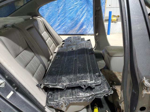 1HGCP3F80BA001459 - 2011 HONDA ACCORD EXL GRAY photo 10