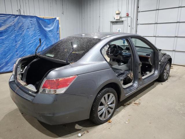 1HGCP3F80BA001459 - 2011 HONDA ACCORD EXL GRAY photo 3