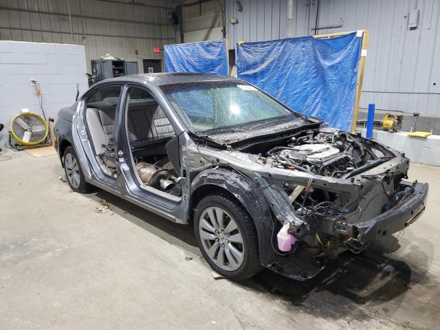 1HGCP3F80BA001459 - 2011 HONDA ACCORD EXL GRAY photo 4