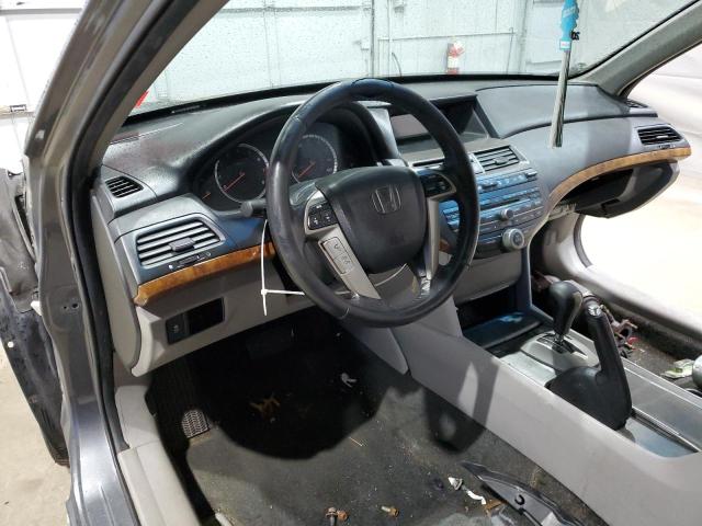 1HGCP3F80BA001459 - 2011 HONDA ACCORD EXL GRAY photo 8