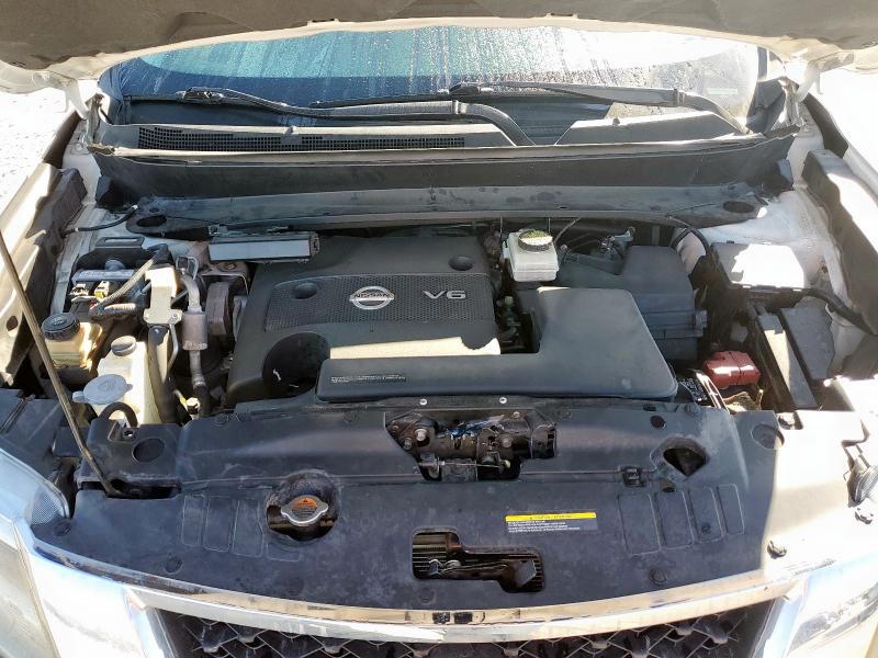 5N1AR2MN9FC682729 - 2015 NISSAN PATHFINDER S WHITE photo 12