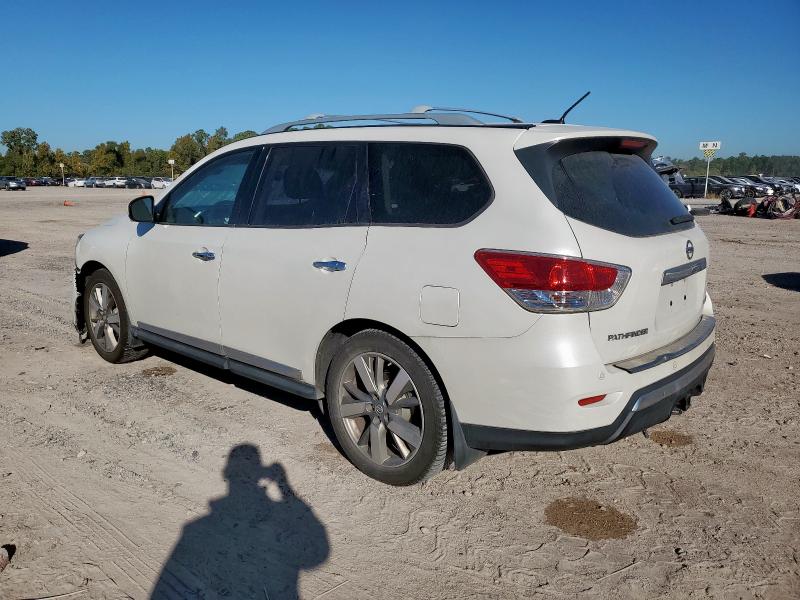 5N1AR2MN9FC682729 - 2015 NISSAN PATHFINDER S WHITE photo 2