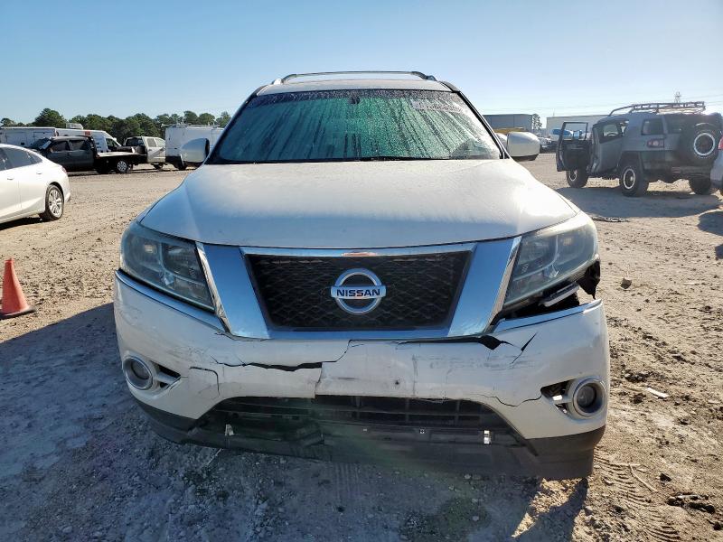 5N1AR2MN9FC682729 - 2015 NISSAN PATHFINDER S WHITE photo 5
