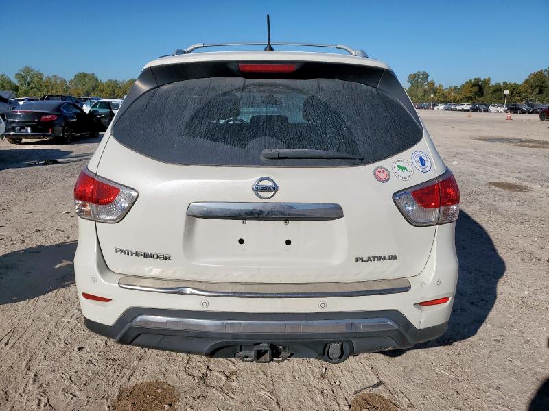 5N1AR2MN9FC682729 - 2015 NISSAN PATHFINDER S WHITE photo 6