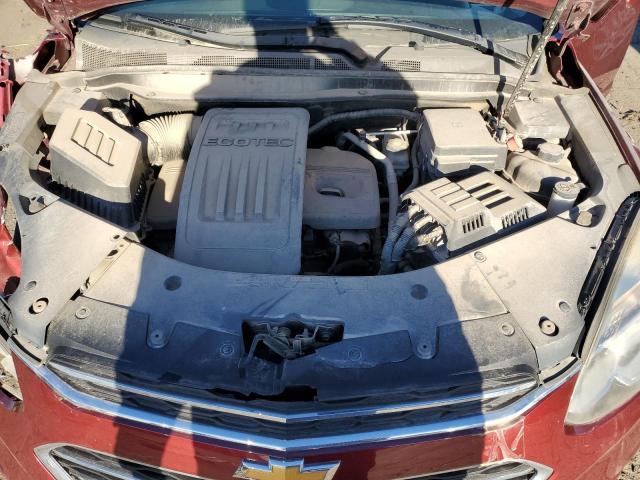 2GNALCEK5H1555038 - 2017 CHEVROLET EQUINOX LT წითელი ფოტო 12