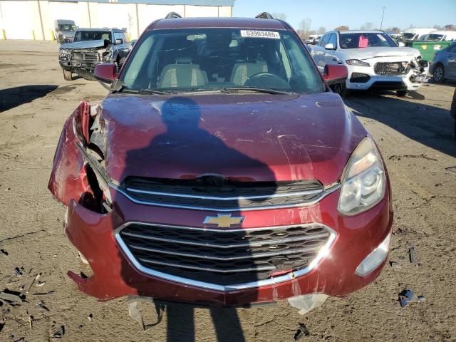 2GNALCEK5H1555038 - 2017 CHEVROLET EQUINOX LT წითელი ფოტო 5