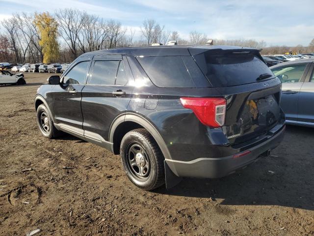 1FM5K8ABXMGA07917 - 2021 FORD EXPLORER POLICE INTERCEPTOR أسود صورة 2