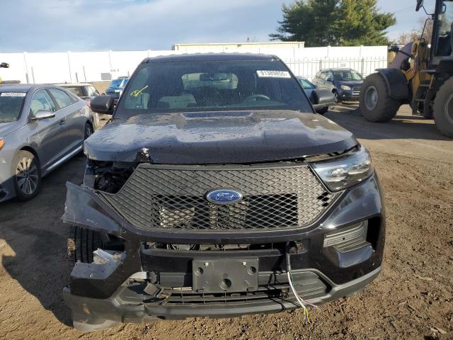 1FM5K8ABXMGA07917 - 2021 FORD EXPLORER POLICE INTERCEPTOR أسود صورة 5