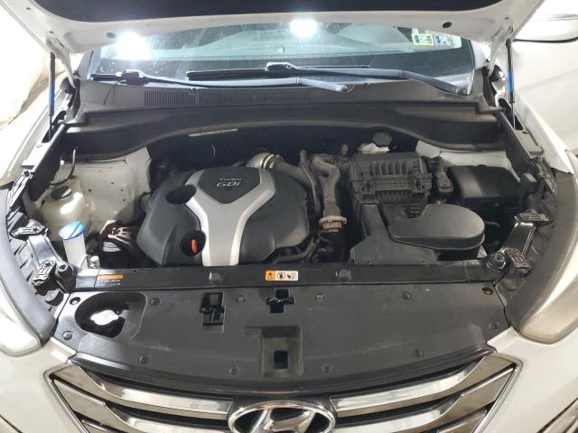 5XYZU3LA8DG068323 - 2013 HYUNDAI SANTA FE S WHITE photo 12