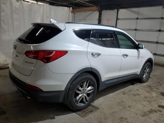 5XYZU3LA8DG068323 - 2013 HYUNDAI SANTA FE S WHITE photo 3