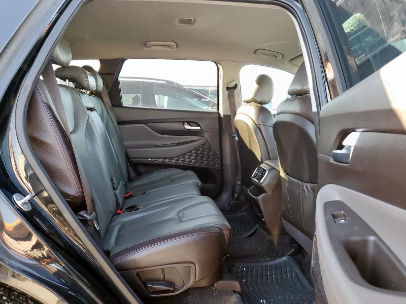 5NMS3CAD1KH037404 - 2019 HYUNDAI SANTA FE SEL Negro foto 10