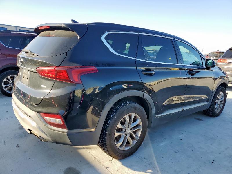 5NMS3CAD1KH037404 - 2019 HYUNDAI SANTA FE SEL Negro foto 3