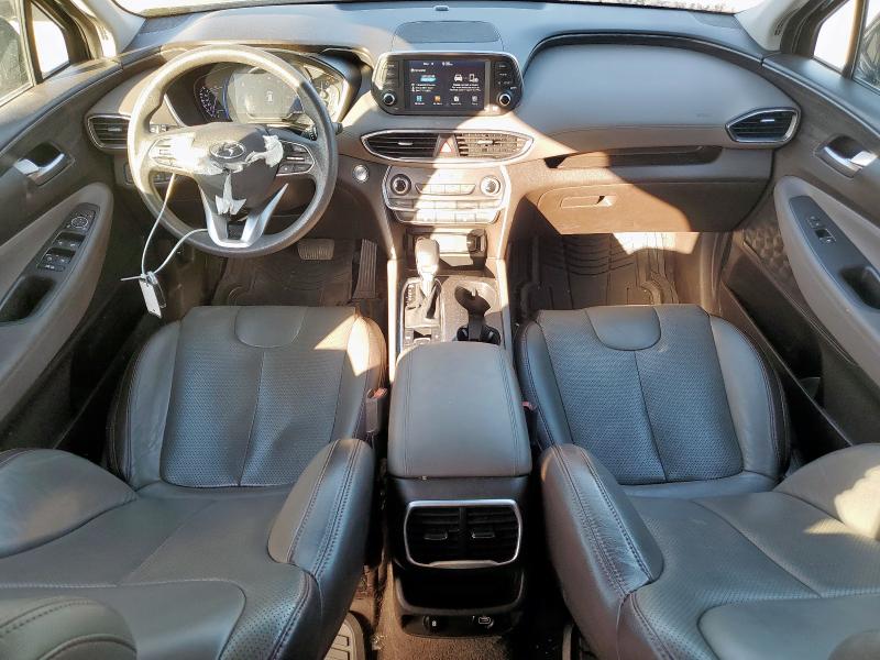 5NMS3CAD1KH037404 - 2019 HYUNDAI SANTA FE SEL Negro foto 8