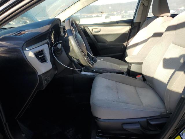 2T1BURHE0GC651324 - 2016 TOYOTA COROLLA L BLACK photo 7