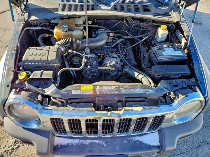 1J4GL48K34W328576 - 2004 JEEP LIBERTY SPORT მწვანე ფოტო 12