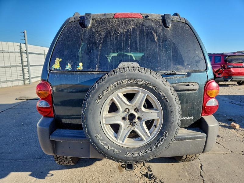 1J4GL48K34W328576 - 2004 JEEP LIBERTY SPORT მწვანე ფოტო 6