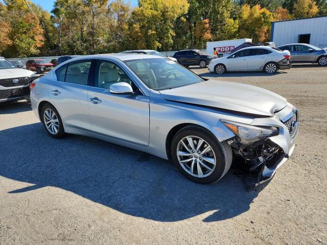 JN1BV7AP1FM334024 - 2015 INFINITI Q50 BASE Gümüş foto 4