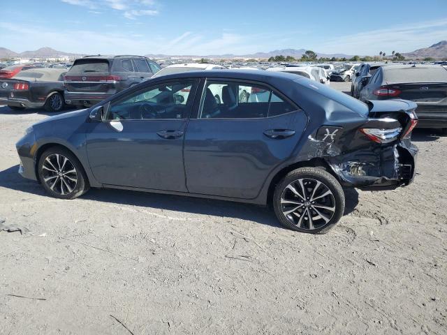 5YFBURHE4JP767858 - 2018 TOYOTA COROLLA L BLUE photo 2