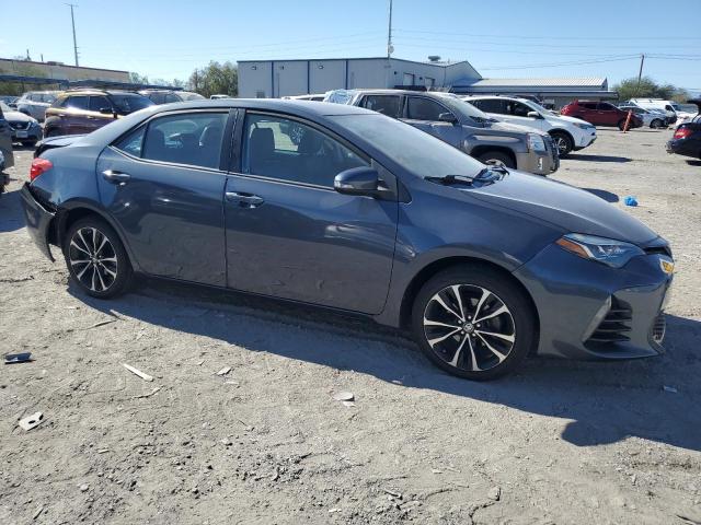 5YFBURHE4JP767858 - 2018 TOYOTA COROLLA L BLUE photo 4