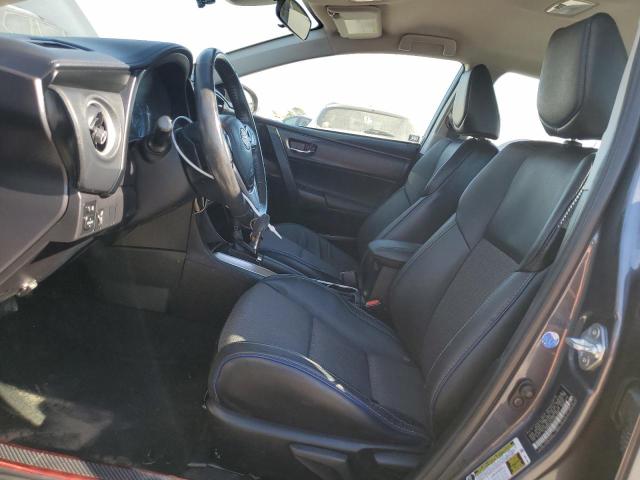 5YFBURHE4JP767858 - 2018 TOYOTA COROLLA L BLUE photo 7