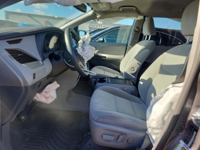 5TDJZ3DC9KS225338 - 2019 TOYOTA SIENNA LE ნაცრისფერი ფოტო 7