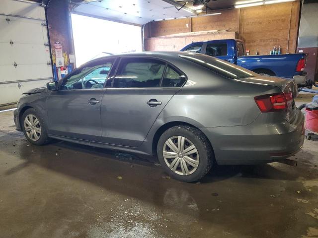 3VW2B7AJ2HM265429 - 2017 VOLKSWAGEN JETTA S GRAY photo 2