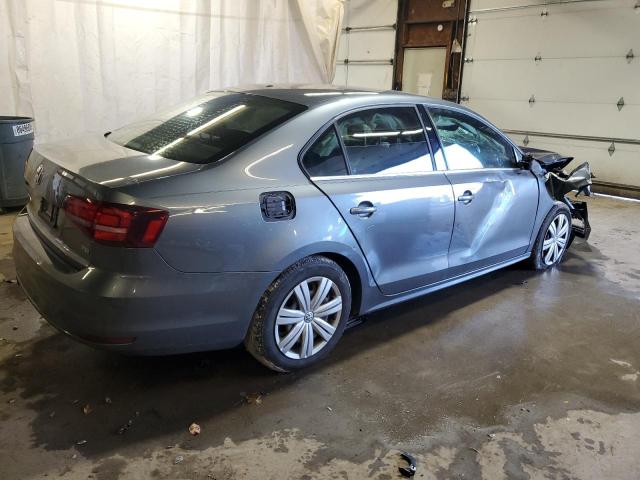 3VW2B7AJ2HM265429 - 2017 VOLKSWAGEN JETTA S GRAY photo 3
