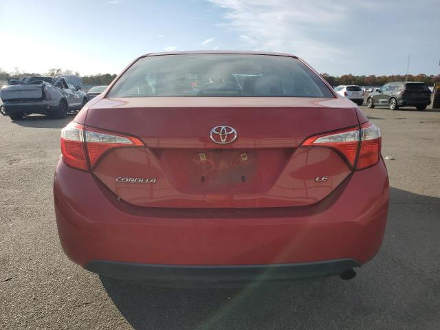 2T1BURHEXGC713067 - 2016 TOYOTA COROLLA L წითელი ფოტო 6