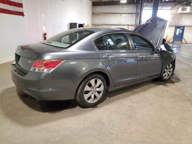 1HGCP36819A015090 - 2009 HONDA ACCORD EXL GRAY photo 3