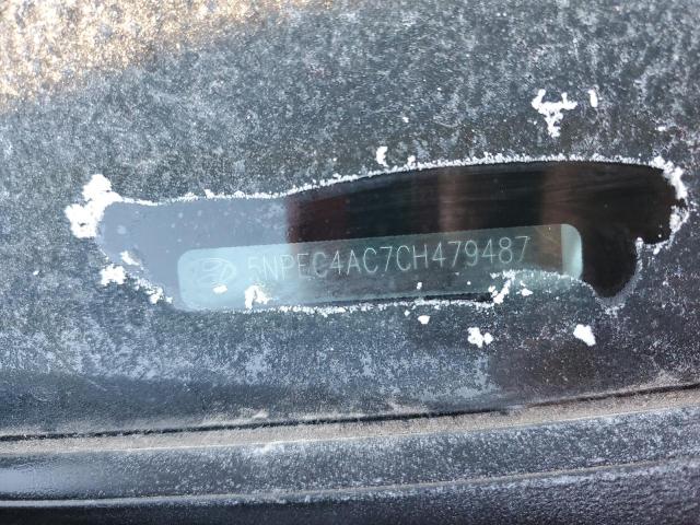 5NPEC4AC7CH479487 - 2012 HYUNDAI SONATA SE 银色 照片 12