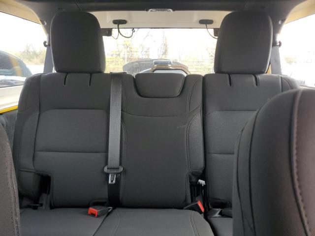 1C4HJXDNXKW525369 - 2019 JEEP WRANGLER U SPORT YELLOW photo 10