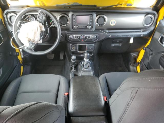 1C4HJXDNXKW525369 - 2019 JEEP WRANGLER U SPORT YELLOW photo 8