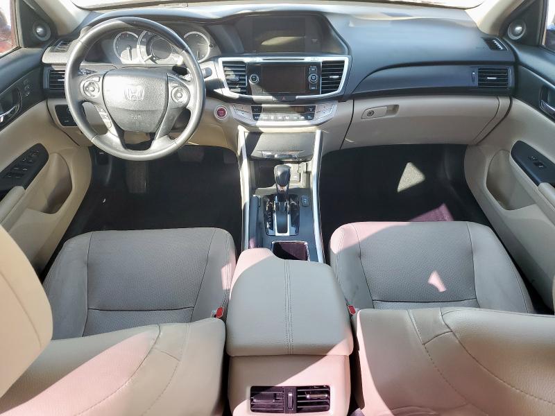 1HGCR2F87FA251372 - 2015 HONDA ACCORD EXL MAROON photo 8