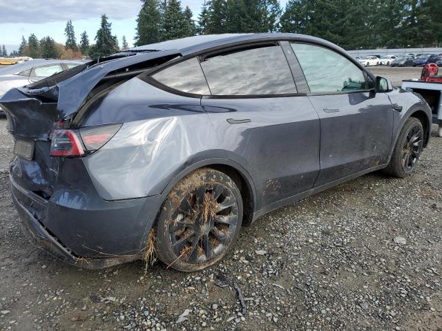 5YJYGAEE2MF239579 - 2021 TESLA MODEL Y GRAY photo 3