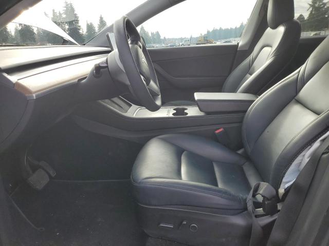 5YJYGAEE2MF239579 - 2021 TESLA MODEL Y GRAY photo 7