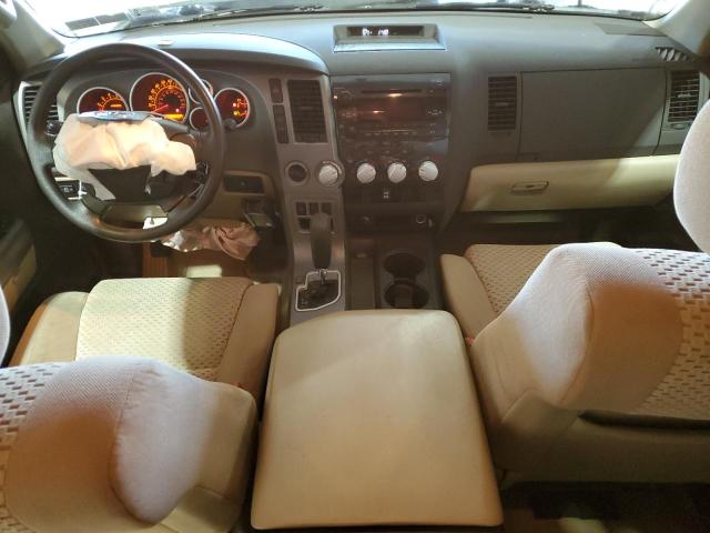 5TFUY5F18AX104431 - 2010 TOYOTA TUNDRA DOUBLE CAB SR5 WHITE photo 8