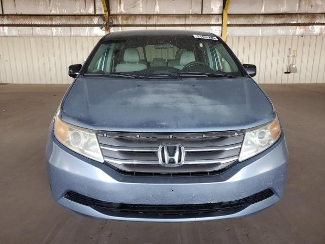 5FNRL5H49CB116161 - 2012 HONDA ODYSSEY EX BLUE photo 5
