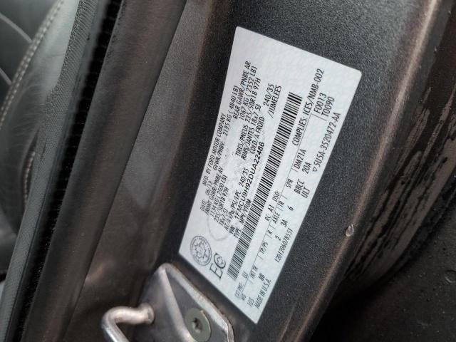 1FMCU9H92DUA22486 - 2013 FORD ESCAPE SEL GRAY photo 14