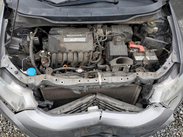 JHMZE2H71AS012619 - 2010 HONDA INSIGHT EX GRAY photo 11
