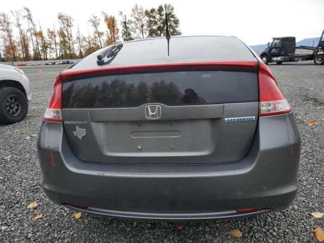 JHMZE2H71AS012619 - 2010 HONDA INSIGHT EX GRAY photo 6