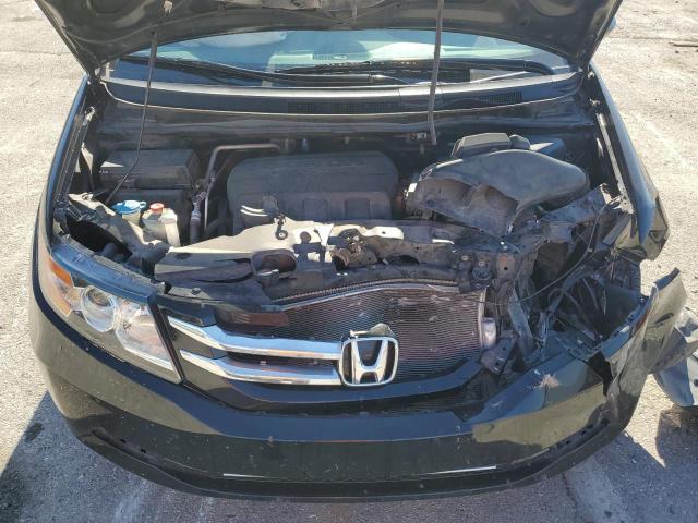 5FNRL5H63GB141290 - 2016 HONDA ODYSSEY EXL BLACK photo 12