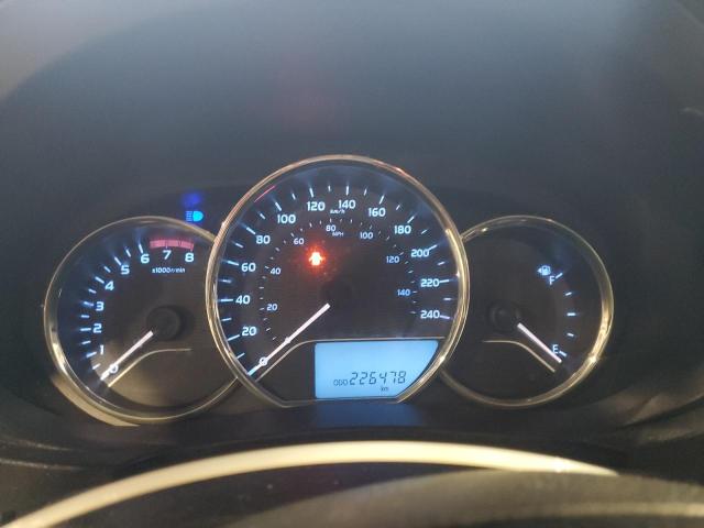 2T1BURHE6EC086154 - 2014 TOYOTA COROLLA L შავი ფოტო 9